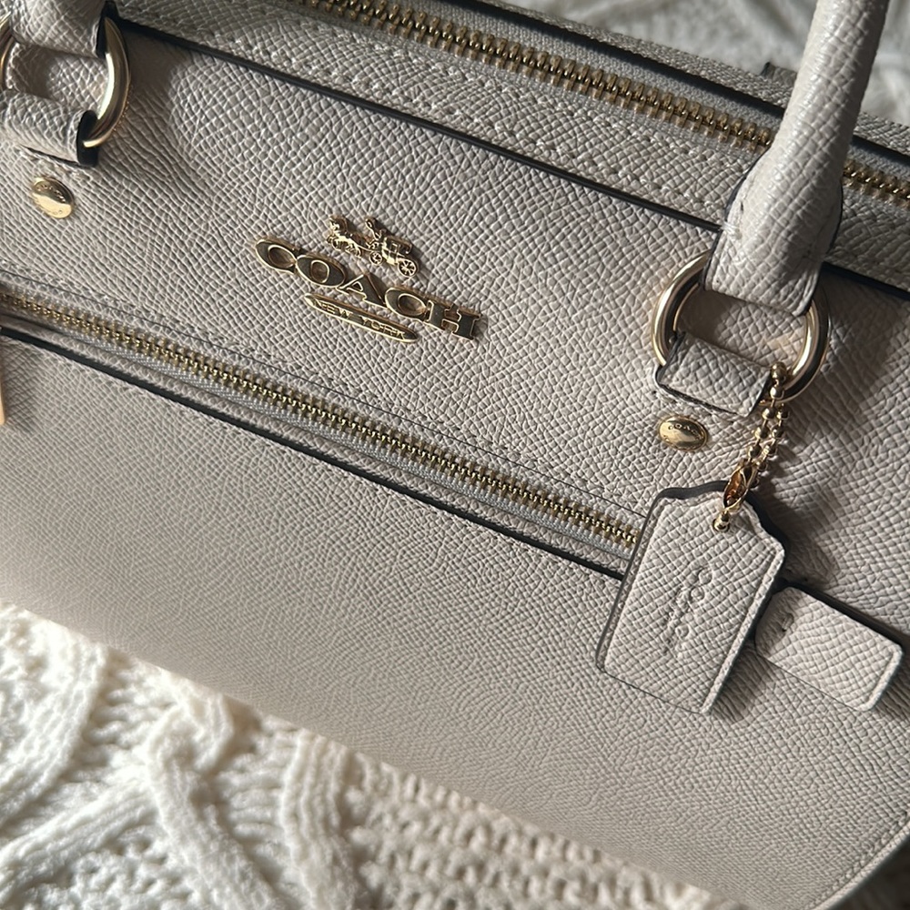 Coach Rowan satchel | LIKE NEW | Used ONCE - Picture 6 of 9